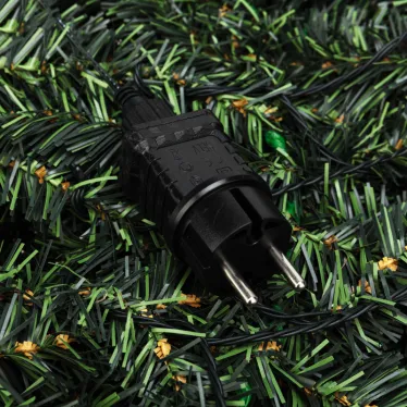 Еловый шлейф искусственный  2,7 м  белые светодиоды | 307-115 | NEON-NIGHT