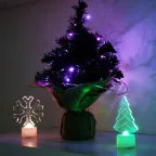 Елочка 30см в плетеном мешочке, ПВХ | 533-331 | NEON-NIGHT