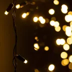 Светодиодная гирлянда ARD-EDGE-CLASSIC-2400x600-BLACK-88LED-FLASH Warm/Warm (230V, 6W) (Ardecoled, IP65) | 031192 | Arlight