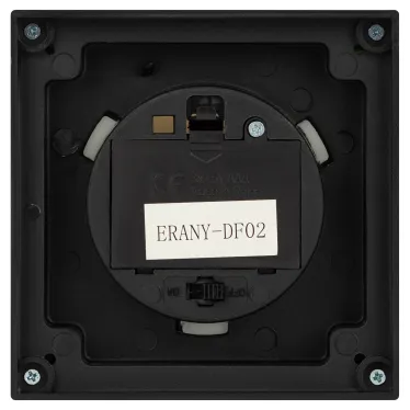 Светильник  ERANY-DF02 новогодний светодиодный Сочельник черный 3*AАA 10*10*23 см | Б0060488 | ЭРА