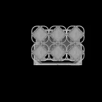 Светодиодный прожектор AirQub High Intensity 420Вт 4000K 8° DALI | V1-I0-7H2X3-04D49-6542040 | VARTON