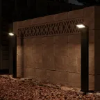 Светильник садово-парковый LED Electra столб, 10W, 600Lm, 4000K, 134x137x780mm, 170-240V / 50Hz, IP54 | GD111 | Gauss