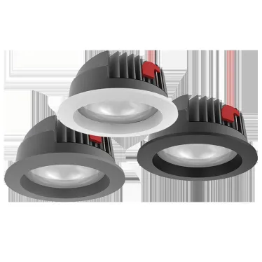 Cветильник светодиодный даунлайт DL-PRO круглый встраиваемый 144*71мм 20W 3000K IP65 D монт.отв. 125-135мм | V1-R0-00556-10000-6502030 | VARTON