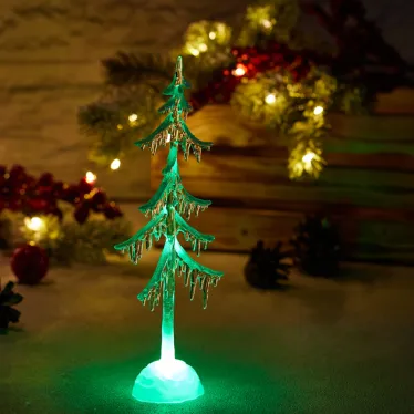 Фигура на подставке Елочка 25 см | 513-032 | NEON-NIGHT