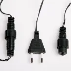 Гирлянда "Мультишарики" Ø25 мм 5м, темно-зеленый ПВХ, 25 диодов, цвет Белый | 303-555 | NEON-NIGHT