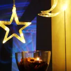 Фигура светодиодная "Звездочка" на присоске с подвесом, цвет ТЕПЛЫЙ БЕЛЫЙ | 501-011 | NEON-NIGHT