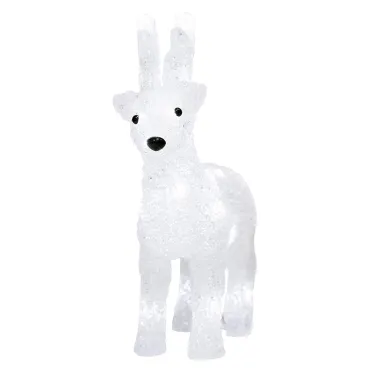 Акриловая светодиодная фигура "Оленёнок" 30х10х28 см, 4,5 В, 3 батарейки AA (не входят в комплект), 24 светодиодов, | 513-321 | NEON-NIGHT