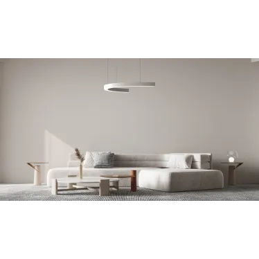 Светодиодный светильник Enso C 1050х525х40 мм 38 Вт 4000 K подвесной RAL9003 белый матовый с рассеивателем опал | V1-R0-0C525-30000-2003840 | VARTON