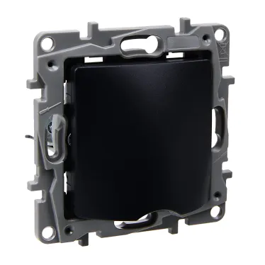 Вывод кабеля IP21 - Legrand Etika - антрацит | 672629 | Legrand