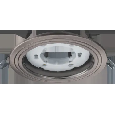 Светильник встраиваемый под лампу GX53 NGX 93 040 NGX-R6-004-GX53 (2 Круга сатин-хром) | 93040 | Navigator