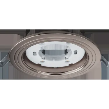 Светильник встраиваемый под лампу GX53 NGX 93 041 NGX-R6-005-GX53 (2 Круга черный хром) | 93041 | Navigator