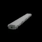 Светильник под светодиодную лампу ДСП 2хG13 AC 220В IP65 665х85х55мм Пластик сквозная проводка для лампы 600мм LITE Gauss