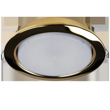 Светильник под лампу с цоколем GX70 золото глянцевое 121х54 мм