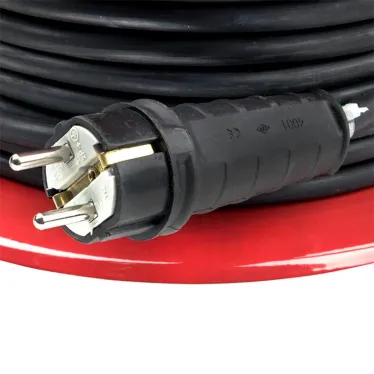 Удлинитель на катушке Гефест 2.0 4 гнезда 30м с заземлением и предохранителем КГ 3x1.5 16А/3.5кВт PROxima