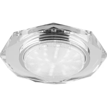 Светильник ДВО-15w GX53 без лампы прозрачный