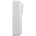 ЭТЮД Блок открытой установки Розетка без заземления + Выключатель одноклавишный белый