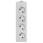 Колодка 4гн, без зазeмл (10/40/1600) K-4