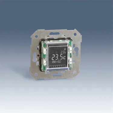 Термостат с таймером цифровой, ЖК дисплей, 8А 230В, S27,82,82N,82C,88, механизм