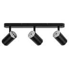 Светильник настенно-потолочный спот OL35-3 BK MR16 GU10 IP20 черный хром