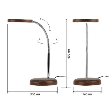 Светильники настольные NLED-436-8W-WOOD ''дерево'' наст.светильник
