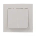 Стокгольм Выключатель 2-кл. 10А белый