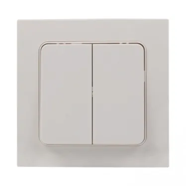 Стокгольм Выключатель 2-кл. 10А белый