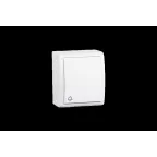 15 Aqua Кнопка клавишная с символом «звонок» IP54 10А 250В винтовой зажим S15A белый