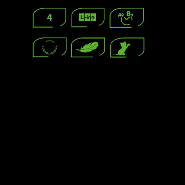 Фонарь светодиодный прожекторный 11 Вт 400 лм Черный IP42 аккумуляторный Li-ion 4800мАч GFL Gauss