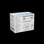 Прожектор светодиодный ДО 10 Вт 900 лм 6500К AC 220В IP65 76х93х28мм Elementary Gauss