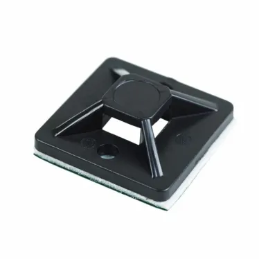 Площадка самоклеящаяся 20х20 мм. черная. упаковка 100 шт