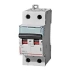 Автоматический выключатель DX? 6000 - 10 кА - тип характеристики C - 2П - 230/400 В~ - 16 А - 2 модуля