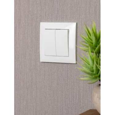 Валенсия выключатель 2-кл. 10А белый