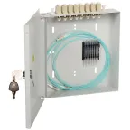 Кросс настенный укомплектованный LC (duplex) 8шт (OM4)