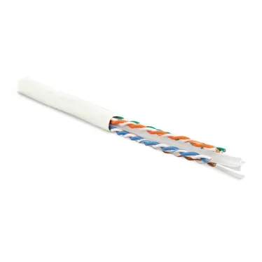 Витая пара U/UTP кат 6 4 пары AWG23 solid с разделителем IN LSZH нг(А)-HF белый 100м