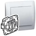 Galea Life Выключатель двухклавишный кнопочный PRO21