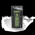 Фонарь светодиодный ручной 1 Вт 50 лм Черный IP3X аккумуляторный Lead acid 250мАч GFL Gauss