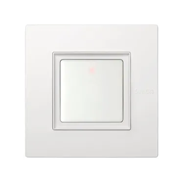 Переходник для механизмов серии 27, Scudo, белый