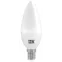 Лампа светодиодная C35 свеча 7Вт 230В 3000К E14 IEK
