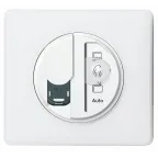 Рамка, однопостовая, белая перкаль