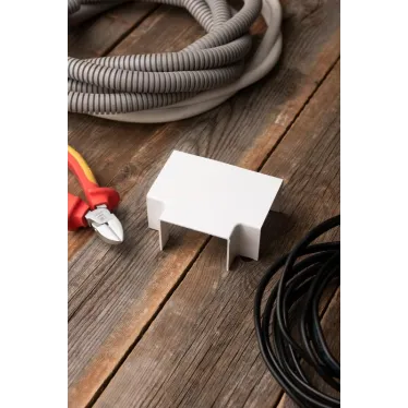 Угол T-образный (40х25) (4 шт) Plast Белый