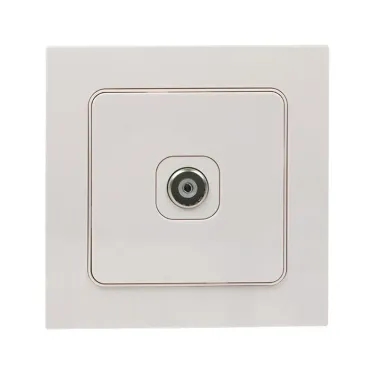 Стокгольм Механизм Розетки TV 1-местной 75Ом 5-862МГц белый