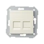 Адаптер на 2 RJ45(12) 75528-, 75540-, 75541-, 75544-39, шторки, S82,82N, сл. кость