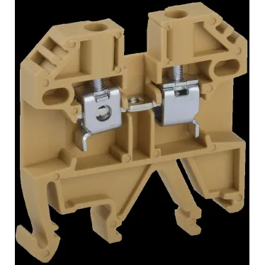 Клемма винтовая КВИ-4мм2 желтая