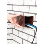 Канал кабельный под темное дерево 100х60 (18м) PROxima