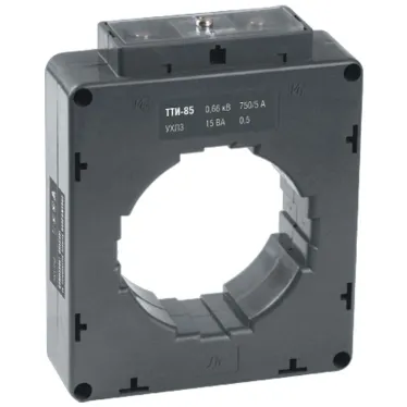 Трансформатор тока ТТИ-85 750/5А 15ВА класс точности 0.5