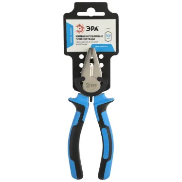 Плоскогубцы 160 мм комбинированные двухкомпонентные рукоятки