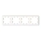 ATLASDESIGN ANTIQUE 4-постовая рамка, универсальная, ЖЕМЧУГ