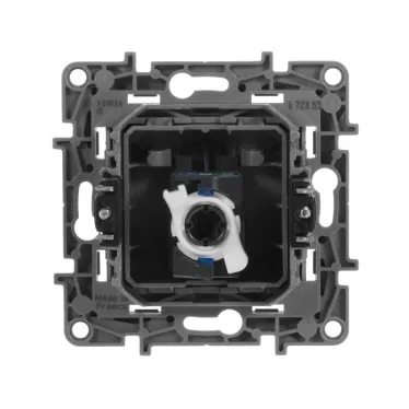 ETIKA Розетка компьютерная RJ45 категория 6 UTP антрацит