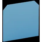 Заглушка для КВИ-2,5мм2 синяя