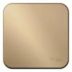 Переключатель BLANCA одноклавишный наружный (схема 6) с изоляционной пластиной 10A 250B титан